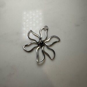 Silver Flower Pendant